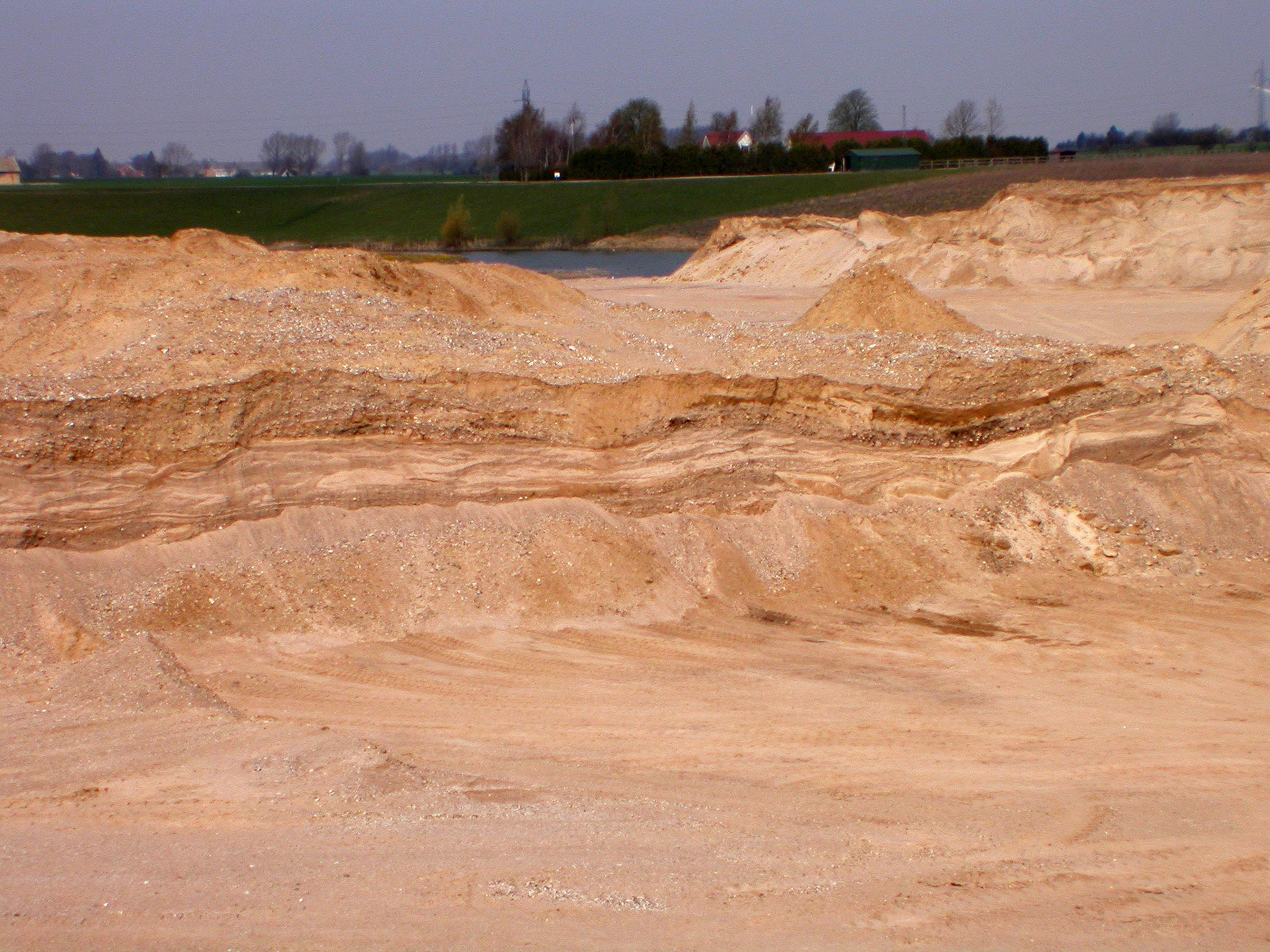 Sandaflejring