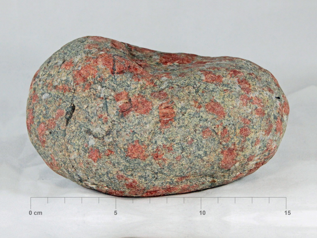 Järna-granit, rød-grøn